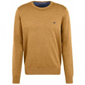 Пуловер , размер M, горчичный Fynch-Hatton. Цвет: горчичный