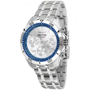Наручные часы R3273962003 с хронографом Sector. Цвет: серебристый