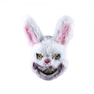 Маска для Хэллоуина Злой кровавый кролик / Angry bloody Rabbit Redweeks. Цвет: белый/красный
