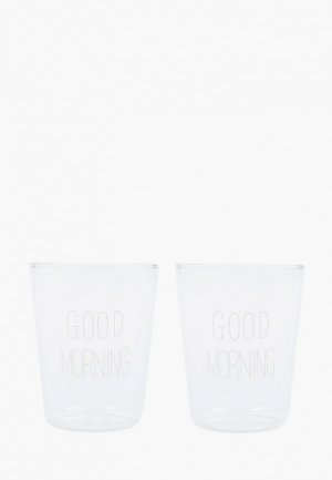 Набор стаканов Kimberly Good Morning термостойкий, 400 мл х 2 шт. Цвет: прозрачный