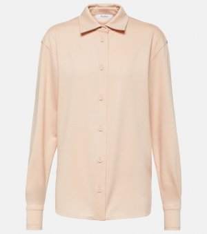 Рубашка gilles из джерси натуральной шерсти, розовый Max Mara