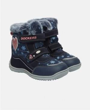 Зимние ботинки Dockers, темно-синий DOCKERS