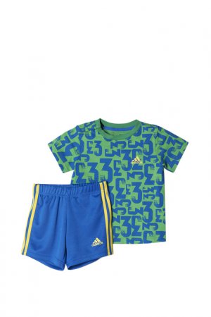 Костюм I SUM SET COUNT adidas. Цвет: разноцветный