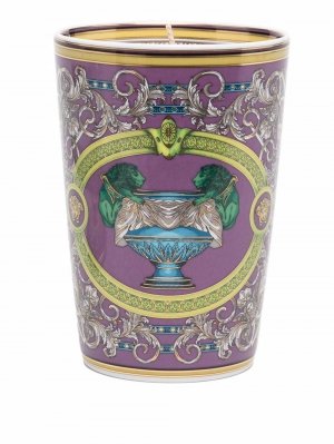 Ароматическая свеча Barocco Mosaic Versace. Цвет: фиолетовый