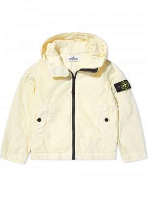 TEEN hooded lightweight jacket Stone Island Junior. Цвет: бежевый