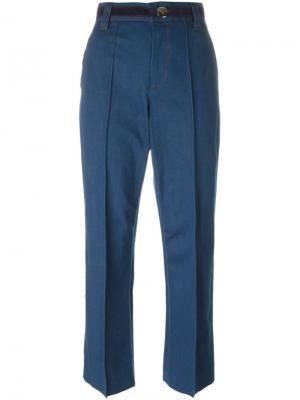 Укороченные джинсы Bowie Marc Jacobs. Цвет: синий