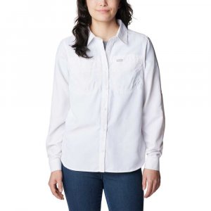 Рубашка с длинным рукавом Silver Ridge 3.0, белый Columbia