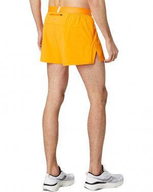 Шорты Outpace 2.5 Split Shorts, цвет Marigold Saucony