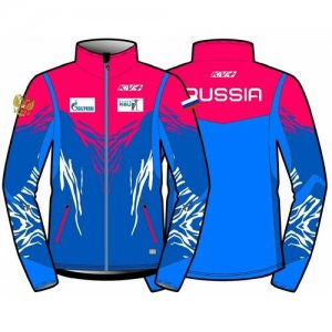 Куртка разминочная TORNADO 20V107.RUS1 petrol/blue/pink женский (XS) KV+. Цвет: розовый/голубой