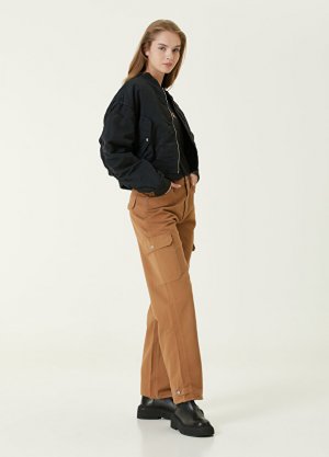 Прямые брюки-карго из плотной ткани 90-х годов Calvin Klein
