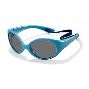 Солнцезащитные очки PLD 8010/S MIF Y2, голубой Polaroid. Цвет: голубой
