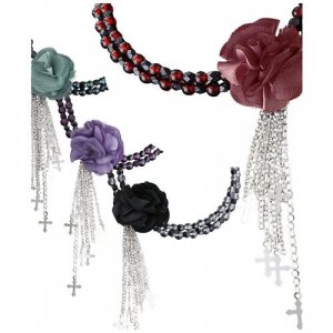 Ожерелье в готическом стиле (фиолетовое) (10532) WIDMANN. Цвет: фиолетовый