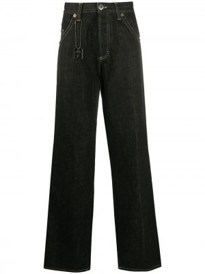 Широкие джинсы 1990-х годов Gianfranco Ferré Pre-Owned. Цвет: черный