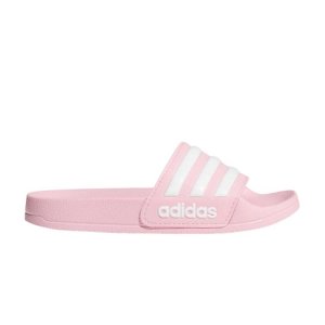 Adilette Шлепанцы для душа J True Pink Kids Кроссовки Cloud-White G27628 Adidas