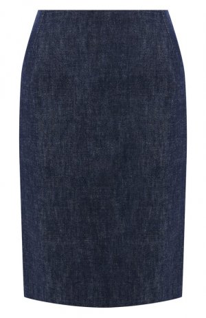 Джинсовая юбка Ralph Lauren. Цвет: синий