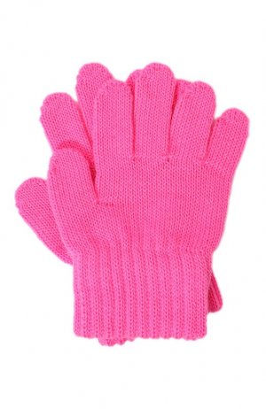 Шерстяные перчатки Catya. Цвет: розовый