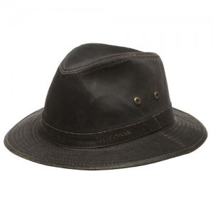 Шляпа , размер 59, коричневый STETSON. Цвет: коричневый