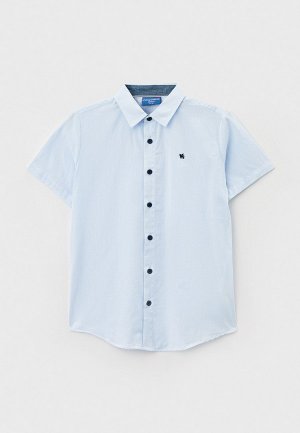 Рубашка Coccodrillo. Цвет: голубой