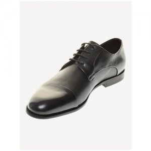 Туфли мужские демисезонные, размер 42, цвет черный, артикул 1060-03-111 Loiter. Цвет: черный