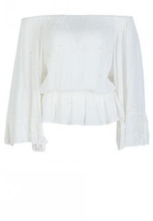 Блуза BRIGITTE BARDOT. Цвет: белый