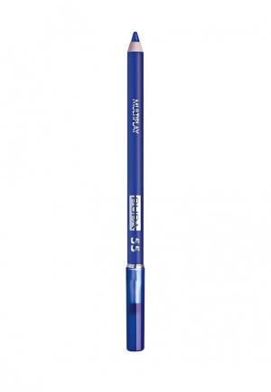 Карандаш Pupa для век с аппликатором Multiplay Eye Pencil, 55 Электрик синий. Цвет: синий