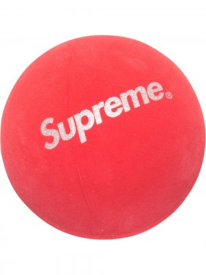 Мяч с логотипом Supreme. Цвет: красный