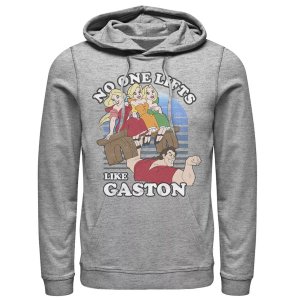 Мужской пуловер с рисунком «Beauty And Beast» «Лифт как Гастон» и худи Disney