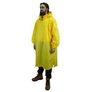 Дождевик , водонепроницаемый, ветрозащитный, размер универсальный, желтый TERRA. Цвет: желтый