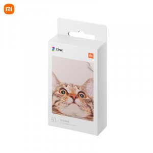 Бумага для карманного принтера ZINK, самоклеящаяся фотобумага с цветной печатью, 3-дюймовый мини-карманный фотопринтер, 10-100 шт. бумаги Xiaomi