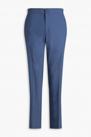 Костюмные брюки из смесовой шерсти , цвет Slate blue Sandro