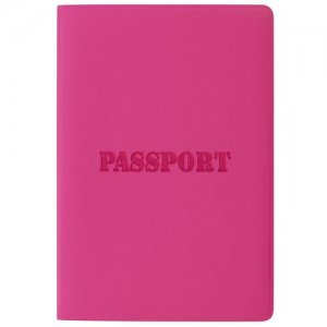 Обложка для паспорта 237605, розовый, мультиколор STAFF. Цвет: розовый