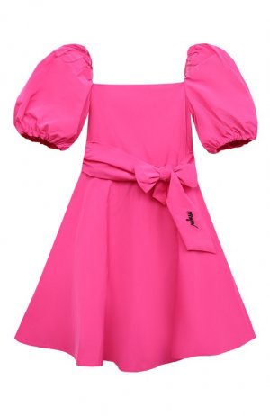 Платье MSGM kids. Цвет: розовый