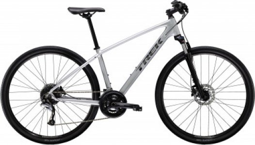 Велосипед городской Dual Sport 3 700C Trek. Цвет: серый