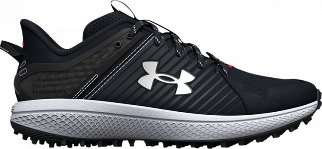 Бутсы Yard Turf GS Black White, черный Under Armour