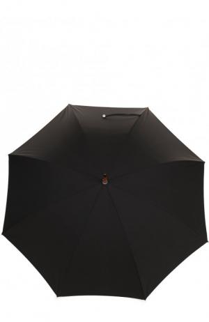 Зонт-трость Ermenegildo Zegna. Цвет: черный