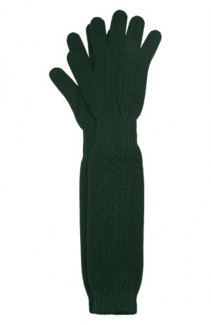 Кашемировые перчатки Kashja` Cashmere. Цвет: зелёный