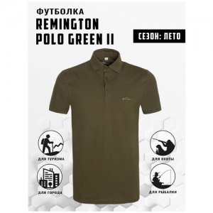 Футболка Polo Green II р. 2XL Remington. Цвет: коричневый/зеленый/хаки