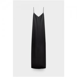 Платье , повседневное, прилегающее, размер 44, черный ANOUKI. Цвет: черный