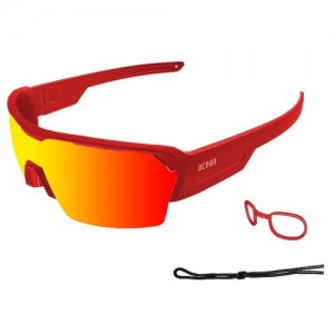 Солнцезащитные очки  Race Matt Orange / Revo Polarized lenses, красный OCEAN. Цвет: красный