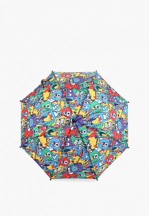 Зонт-трость PlayToday. Цвет: разноцветный