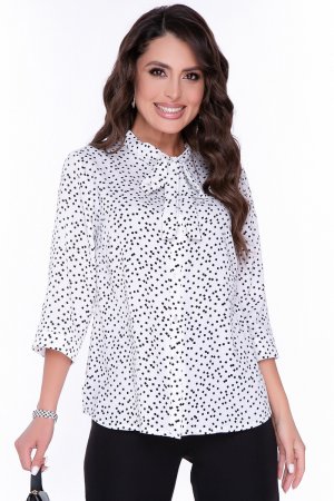 Блуза LT COLLECTION. Цвет: белый