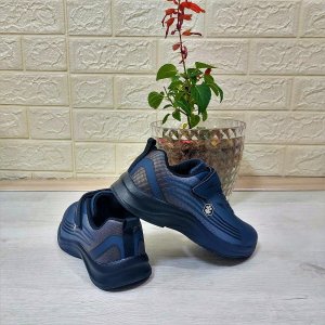 Темно-синие спортивные туфли на липучке Hermosa для мальчиков Lumberjack