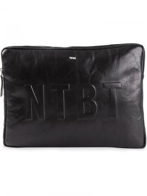 Сумка NTBT для ноутбука Wood. Цвет: чёрный