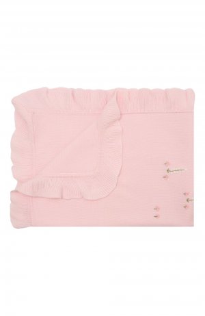 Шерстяное одеяло Baby T. Цвет: розовый