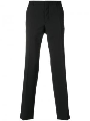 Классические брюки Prada. Цвет: черный