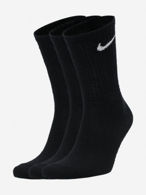 Носки Everyday Lightweight, 3 пары, Черный Nike. Цвет: черный