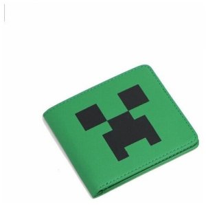 Кошелек Minecraft Creeper green wallet / Майнкрафт Крипер JINX. Цвет: зеленый