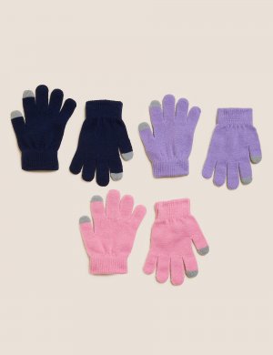 Детские перчатки 3 шт. Marks & Spencer