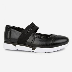Туфли , размер 39, черный Kapika. Цвет: черный