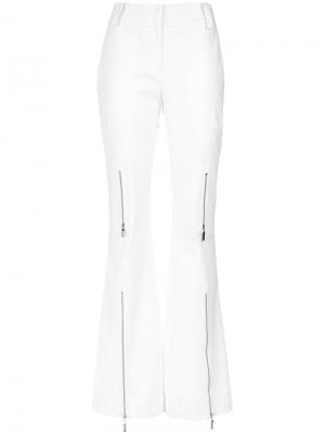 Zipped trousers Giuliana Romanno. Цвет: белый